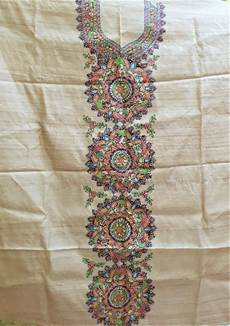 Mithila Madhubani Hand Printed Unstiched Kurti