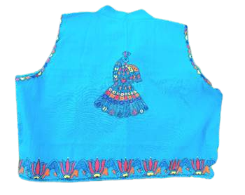 Mithila Madhubani Hand Painting Ladies Bandi